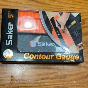 Black and Orange Contour Gauge